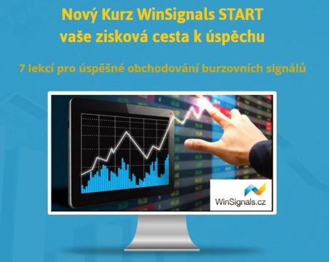 Nový kurz WinSignals START - vaše zisková cesta k úspěchu,  aneb 7 lekcí pro úspěšné obchodování burzovních signálů